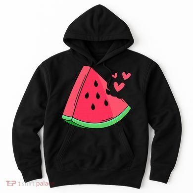 Watermelon Slice Melon Summer Vacation Season Fruit Lovers Hoodie