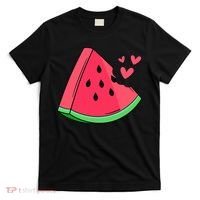 Watermelon Slice Melon Summer Vacation Season Fruit Lovers T-Shirt thumb 0