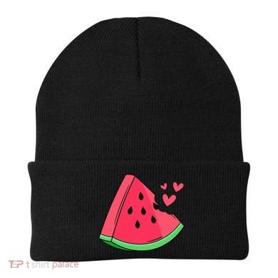 Watermelon Slice Melon Summer Vacation Season Fruit Lovers Beanie