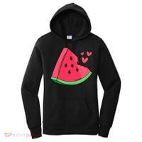 Watermelon Slice Melon Summer Vacation Season Fruit Lovers Women's Hoodie thumb 0