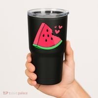 Watermelon Slice Melon Summer Vacation Season Fruit Lovers Tumbler thumb 2