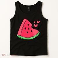Watermelon Slice Melon Summer Vacation Season Fruit Lovers Tank Top thumb 2