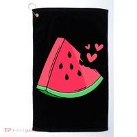 Watermelon Slice Melon Summer Vacation Season Fruit Lovers Golf Towel thumb 0