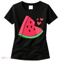 Watermelon Slice Melon Summer Vacation Season Fruit Lovers Women's T-Shirt thumb 0