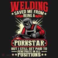 Welding Saved Me From Being A Pornstar But I Still Get Paid Ornament thumb 1