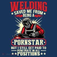 Welding Saved Me From Being A Pornstar But I Still Get Paid Women's Tank Top thumb 5