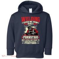 Welding Saved Me From Being A Pornstar But I Still Get Paid Toddler Hoodie thumb 0