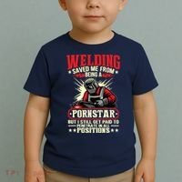 Welding Saved Me From Being A Pornstar But I Still Get Paid Toddler T-Shirt thumb 2