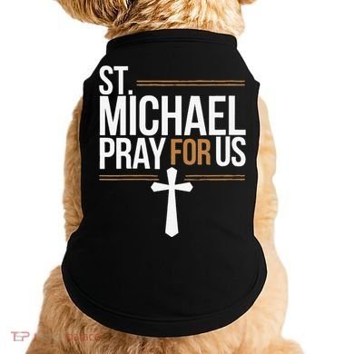 Women St. Michael Patronage Catholic Confirmation Gift Doggie Tank
