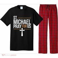 Women St. Michael Patronage Catholic Confirmation Gift Pajama Set thumb 0