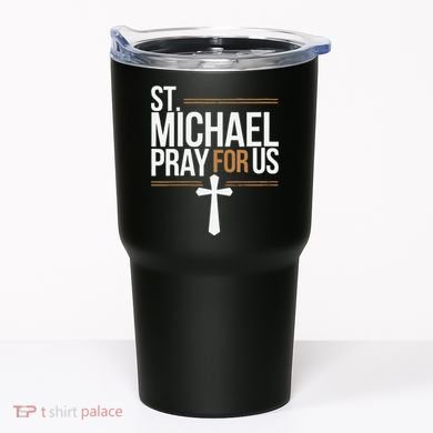 Women St. Michael Patronage Catholic Confirmation Gift Tumbler