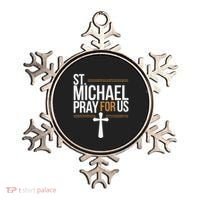 Women St. Michael Patronage Catholic Confirmation Gift Ornament thumb 0