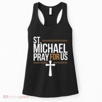 Women St. Michael Patronage Catholic Confirmation Gift Women's Tank Top thumb 0