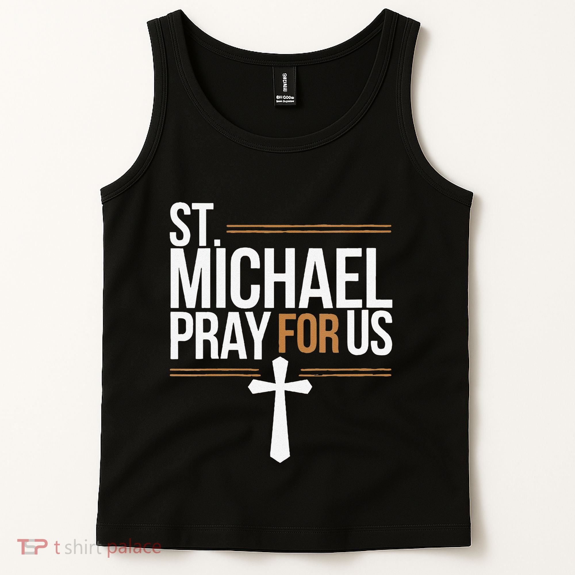 Women St. Michael Patronage Catholic Confirmation Gift Tank Top