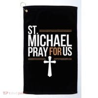 Women St. Michael Patronage Catholic Confirmation Gift Golf Towel thumb 0