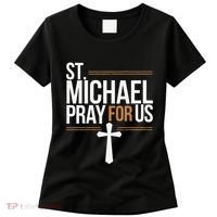 Women St. Michael Patronage Catholic Confirmation Gift Women's T-Shirt thumb 0