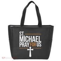 Women St. Michael Patronage Catholic Confirmation Gift Tote Bag thumb 0
