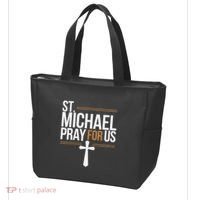 Women St. Michael Patronage Catholic Confirmation Gift Tote Bag thumb 3