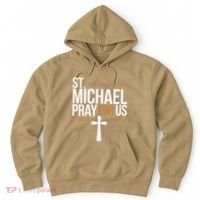 Women St. Michael Patronage Catholic Confirmation Gift Hoodie thumb 0
