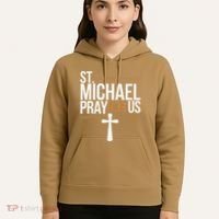 Women St. Michael Patronage Catholic Confirmation Gift Hoodie thumb 5