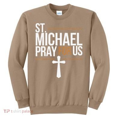 Women St. Michael Patronage Catholic Confirmation Gift Sweatshirt