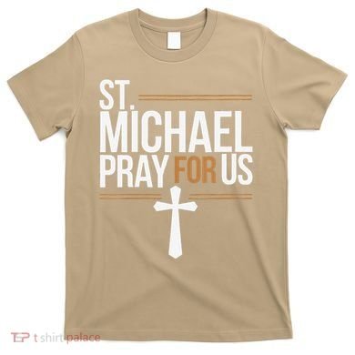 Women St. Michael Patronage Catholic Confirmation Gift T-Shirt
