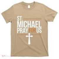 Women St. Michael Patronage Catholic Confirmation Gift T-Shirt thumb 0
