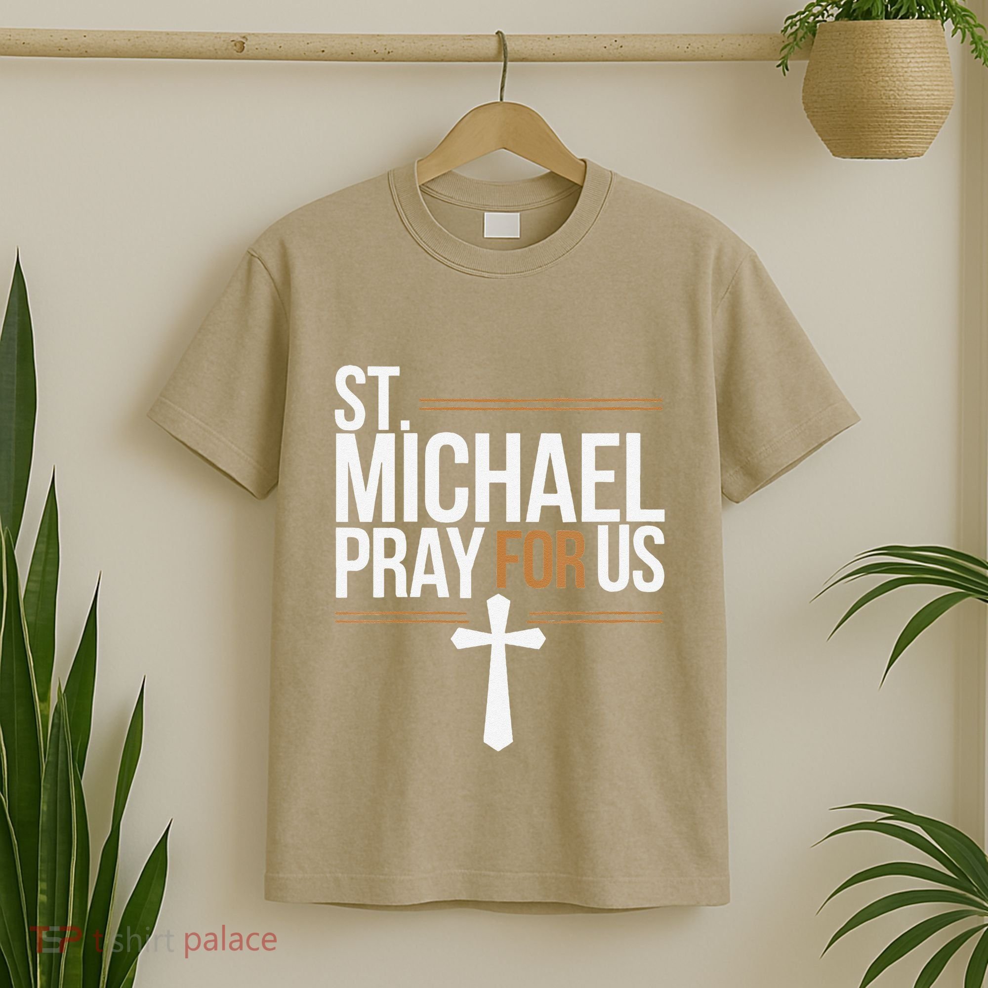 Women St. Michael Patronage Catholic Confirmation Gift T-Shirt