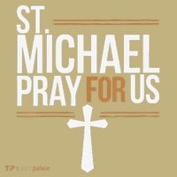Women St. Michael Patronage Catholic Confirmation Gift Button thumb 1