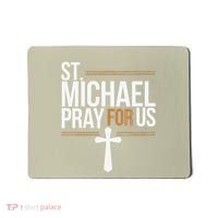 Women St. Michael Patronage Catholic Confirmation Gift Mousepad thumb 0