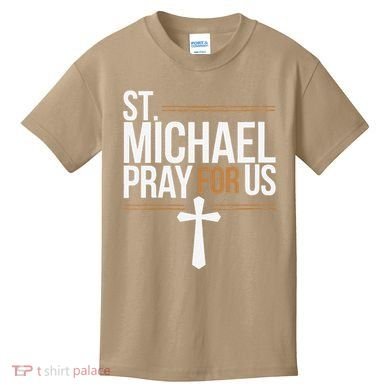 Women St. Michael Patronage Catholic Confirmation Gift Kids T-Shirt
