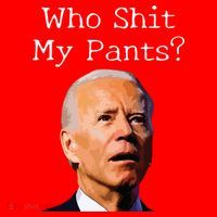 Who Shit My Pants Funny Anti Joe Biden Santa Hat thumb 1