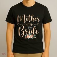 Wedding Showers Mom From Bride Mother Of The Bride T-Shirt thumb 3