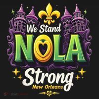We Stand Nola Strong New Orleans Traveling Lovers Costume Tank Top thumb 6