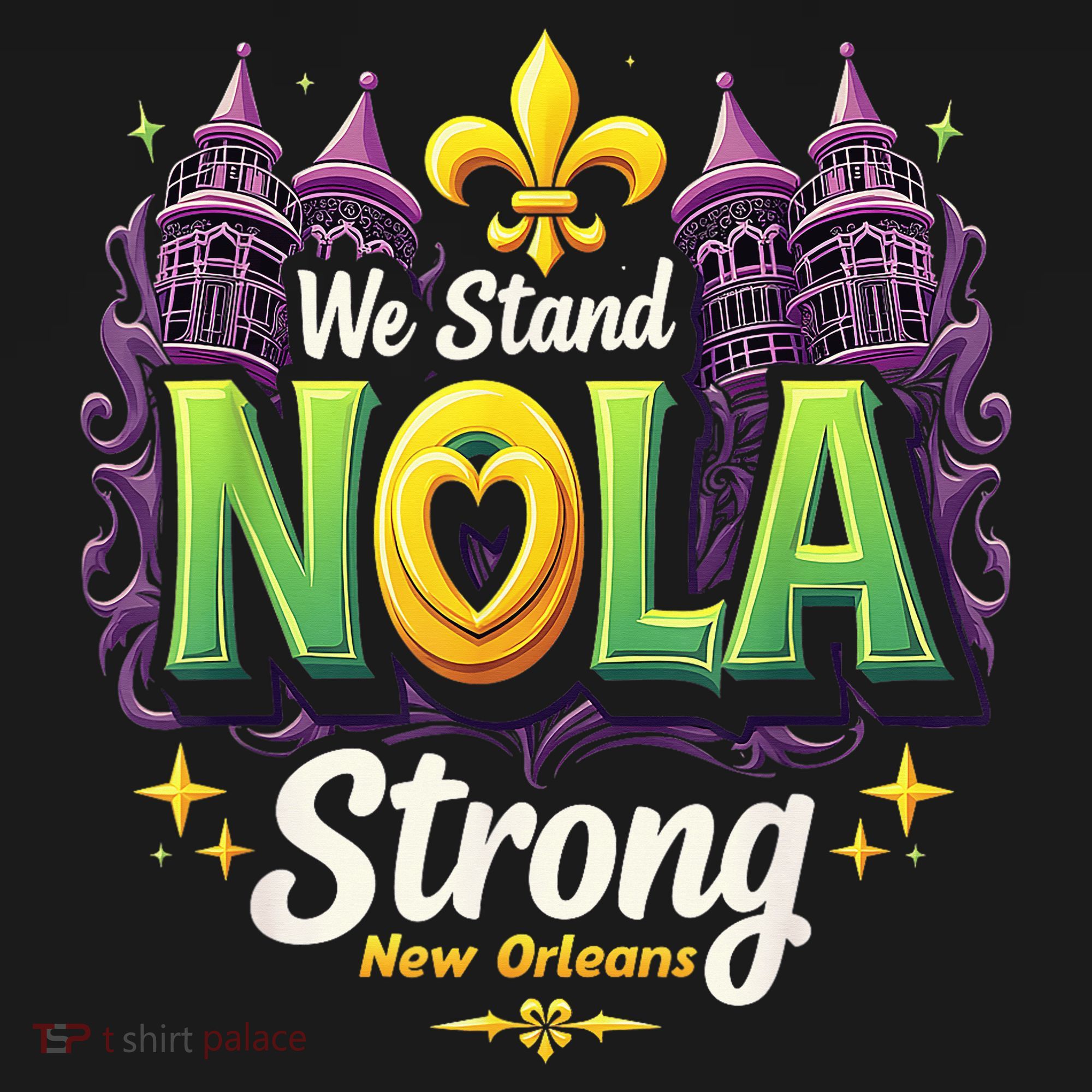 We Stand Nola Strong New Orleans Traveling Lovers Costume Tank Top