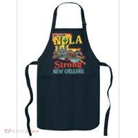 We Stand Nola Strong New Orleans Traveling Lovers Graphic Apron thumb 0