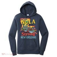 We Stand Nola Strong New Orleans Traveling Lovers Graphic Women's Hoodie thumb 0