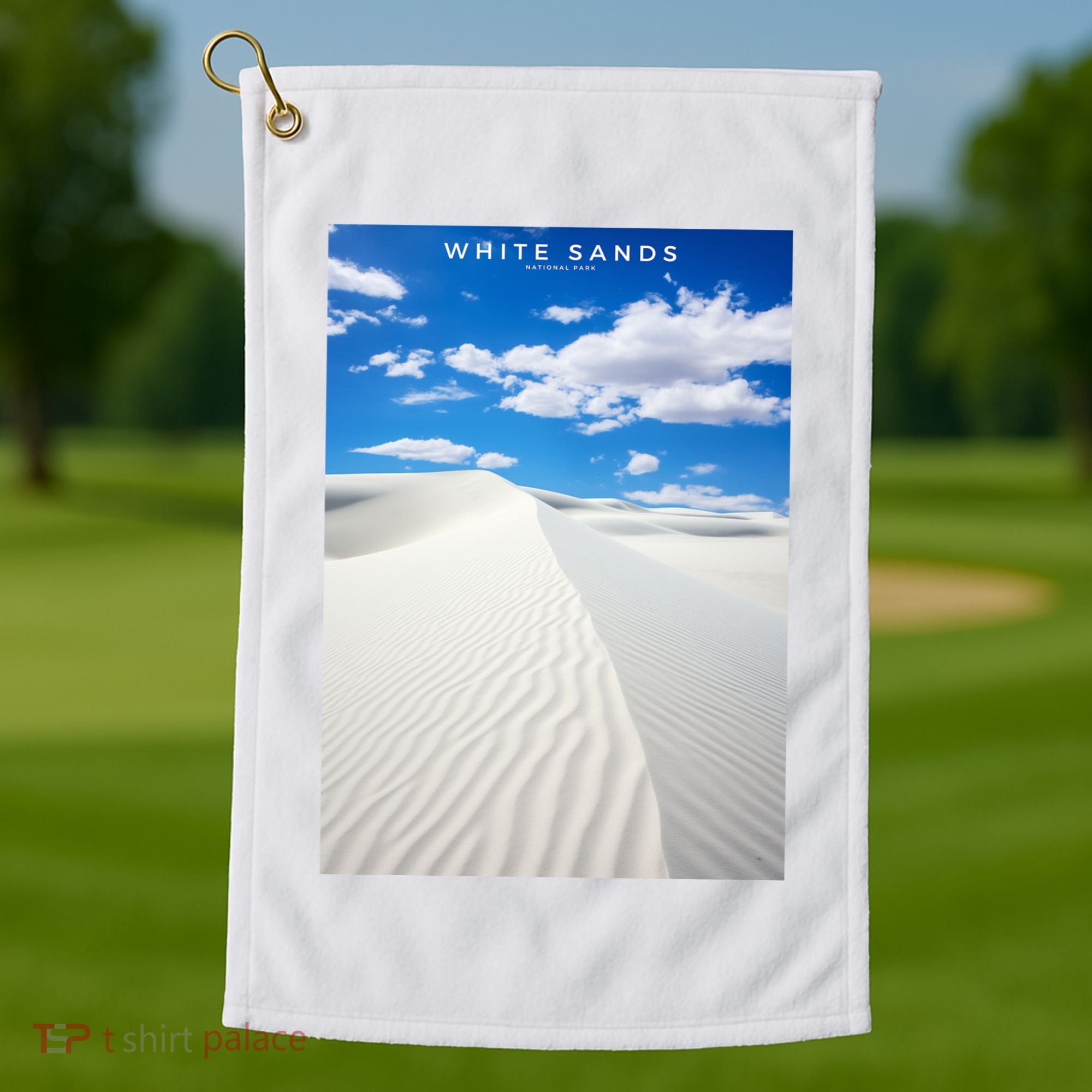 White Sands National Park Golf Towel