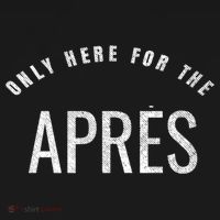 Winter Sports Only Here For The Apres Ski Gift Women's Hoodie thumb 2