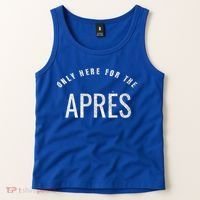 Winter Sports Only Here For The Apres Ski Gift Tank Top thumb 2
