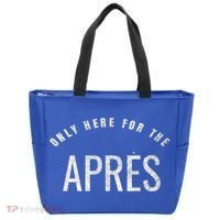 Winter Sports Only Here For The Apres Ski Gift Tote Bag thumb 0
