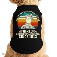 Womens Society Of Obstinate Headstrong Jane Austen Doggie Tank thumb 0