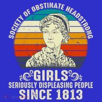 Womens Society Of Obstinate Headstrong Jane Austen Sweatshirt thumb 3