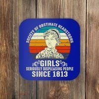 Womens Society Of Obstinate Headstrong Jane Austen Coaster thumb 0