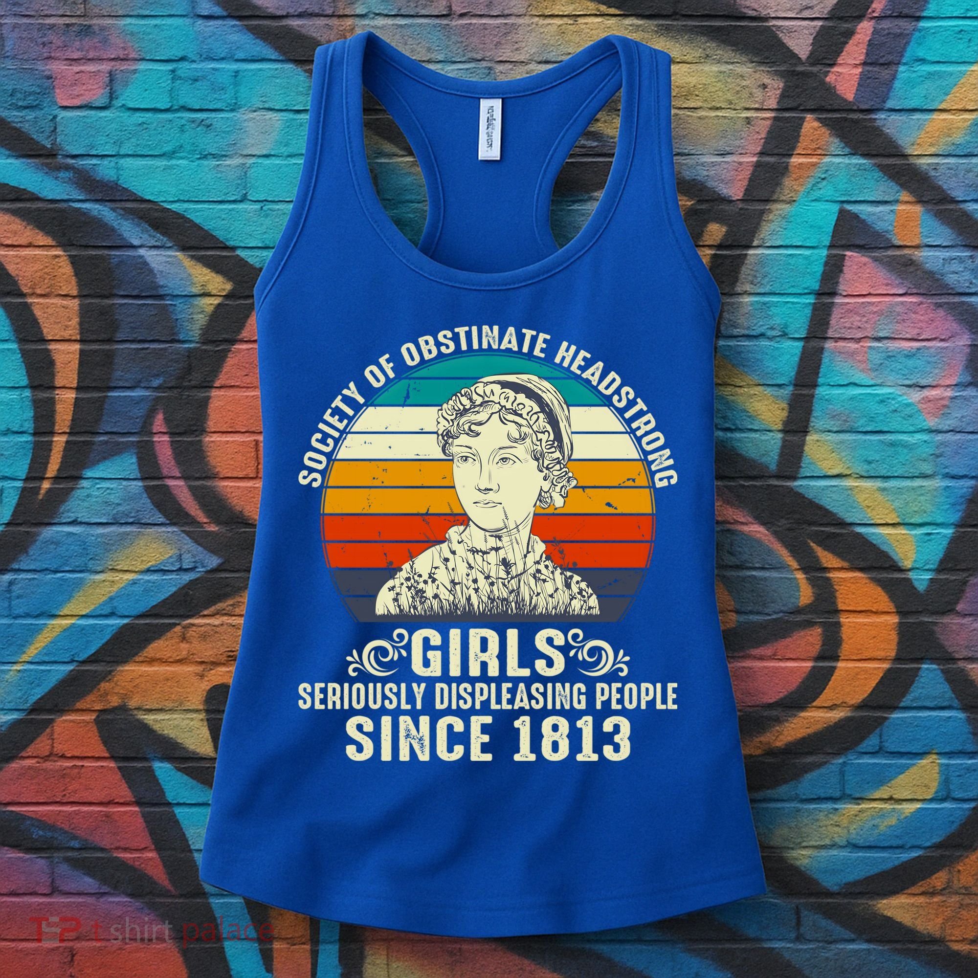 Womens Society Of Obstinate Headstrong Jane Austen Women's Tank Top