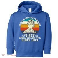 Womens Society Of Obstinate Headstrong Jane Austen Toddler Hoodie thumb 0