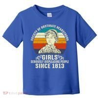 Womens Society Of Obstinate Headstrong Jane Austen Toddler T-Shirt thumb 0