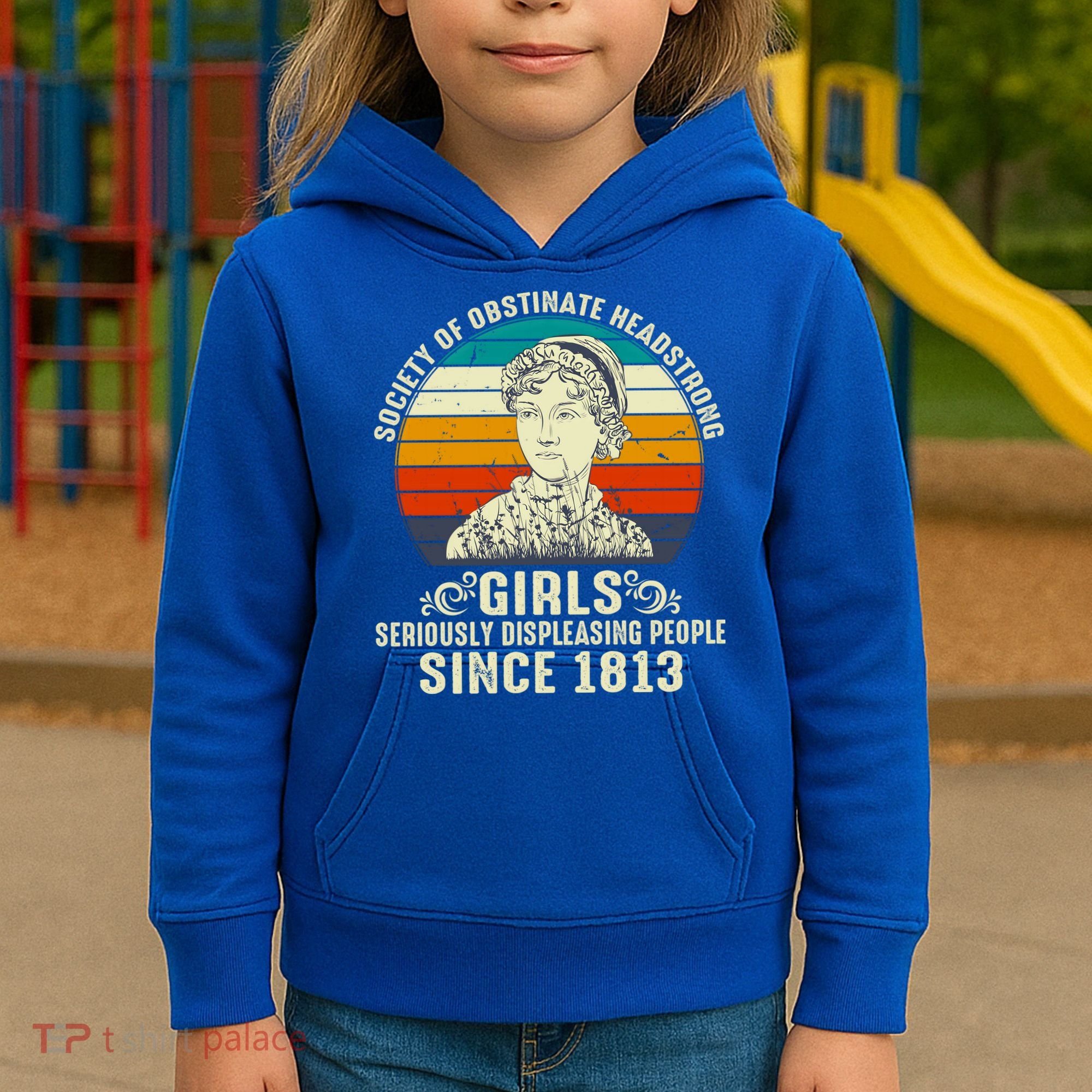 Womens Society Of Obstinate Headstrong Jane Austen Kids Hoodie