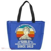 Womens Society Of Obstinate Headstrong Jane Austen Tote Bag thumb 0