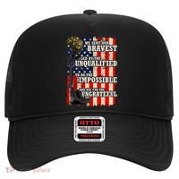 We Sent Our Bravest Support Military Veterans USA Flag Hat thumb 0